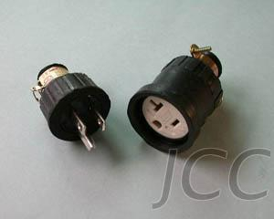 接地电缆中间插组（U-grounding Drop-proof Cable Termin: Male + Female）