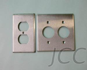 插座孔／出線不鋼蓋板（Stainless Wall-plates）